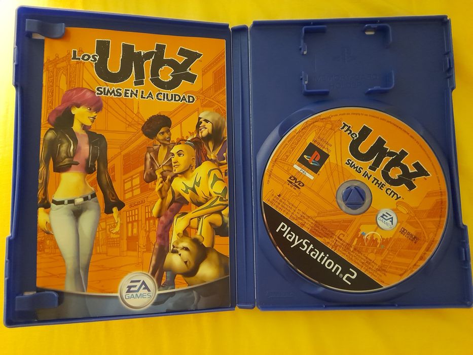 Jogo PS2 Los Urbz Sims