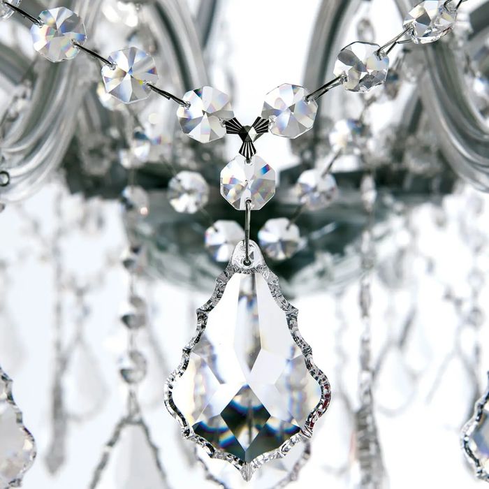 duży ŻYRANDOL kryształowy, 1 metr średnicy