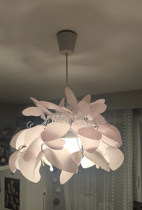 Lampa różowa farafalla prestige