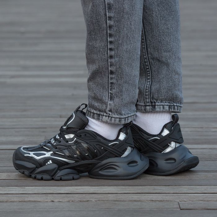 Кросівки Adidas Vento XLG Deluxe Black Silver 36-45р