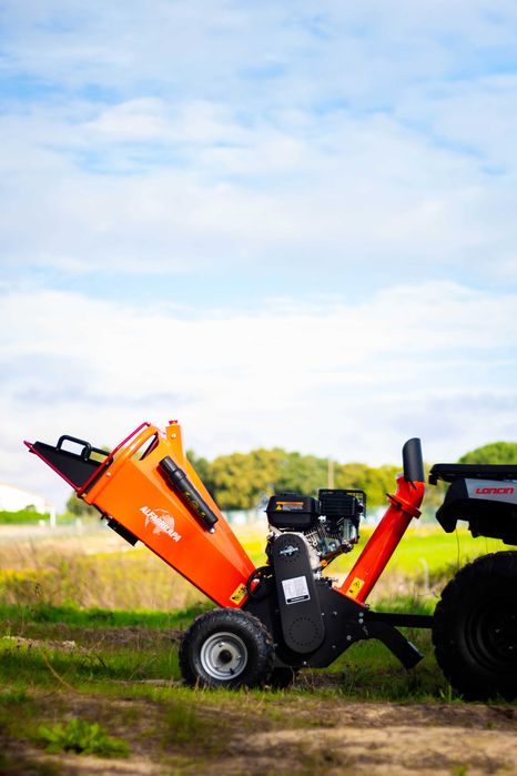 Biotrituradores Rebocáveis 8-15cm de Corte (Campanha Entrega S/Custos)