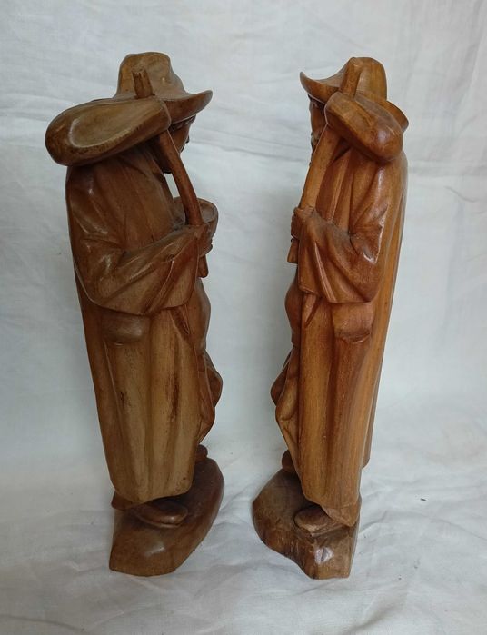 Figuras Mendigo Madeira