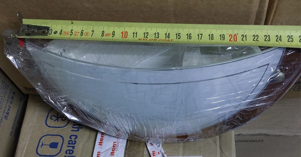 1 candeeiro meia- lua