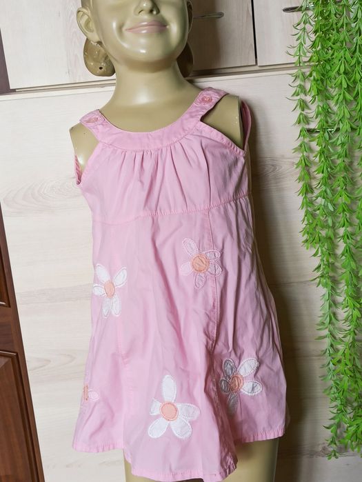 Sg Letnia sukienka 86 , sukienka 86 różowa bawelniana cienka sukienka