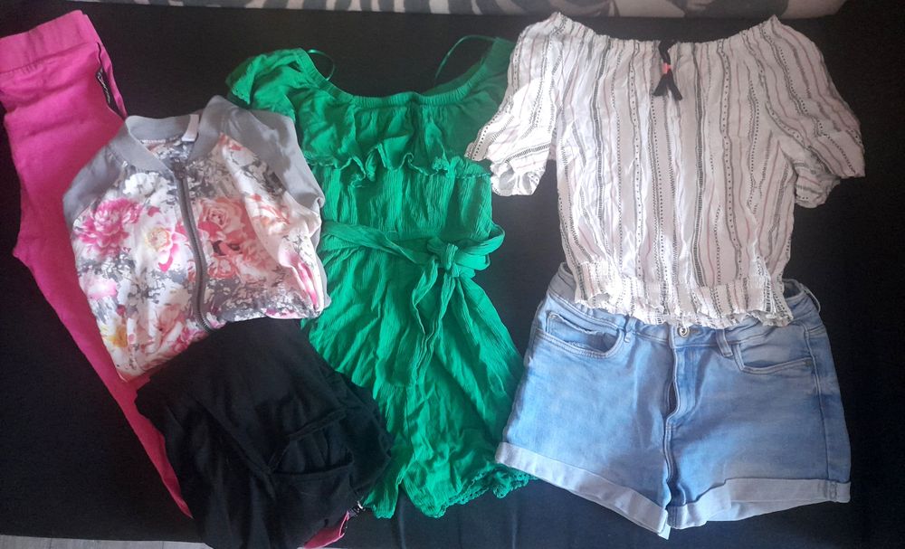 Zestaw 152 kombinezon bluza spodenki