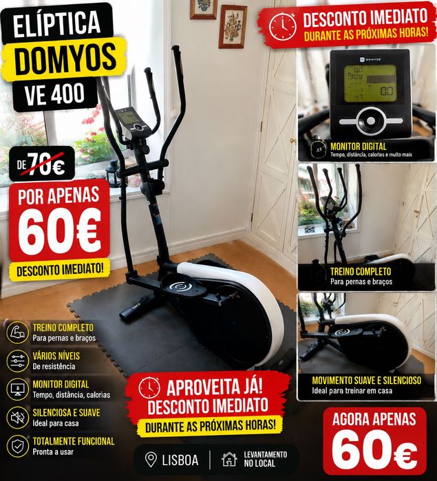 ELÍPTICA DOMYOS - Lisboa - 60€