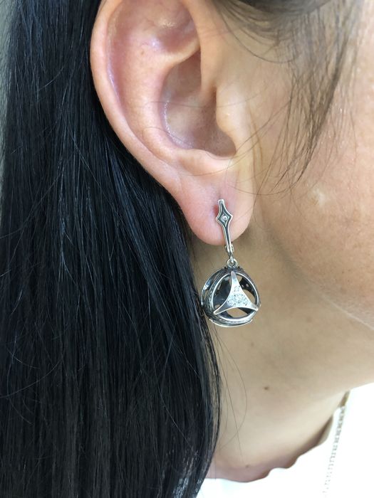 Серебро серьги и кольца