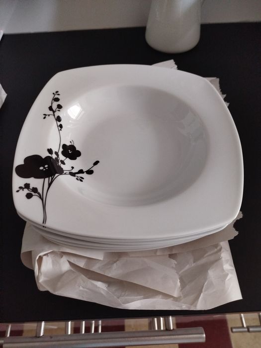 Black Cat Plate Set64564051374978123