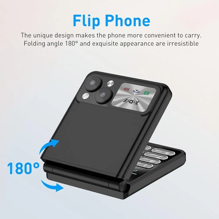 Xgody S200 Big Button Flip Phone, Desbloqueado GSM Mobile para idosos,