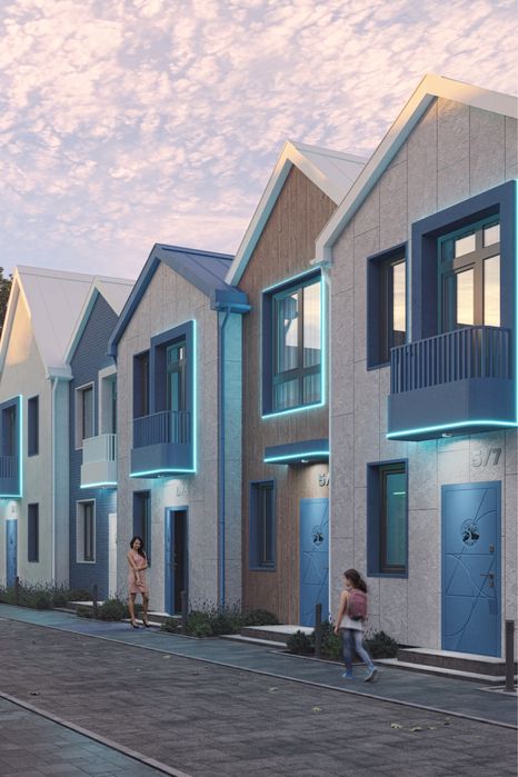 Надійний забудовник! Двоповерховий таунхаус з ділянкою, 80м2