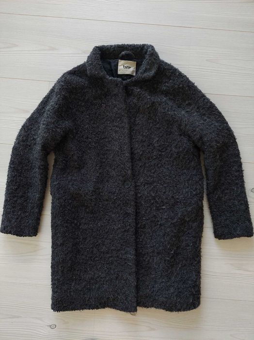 Bruuns Bazaar 38 M płaszcz z wełną