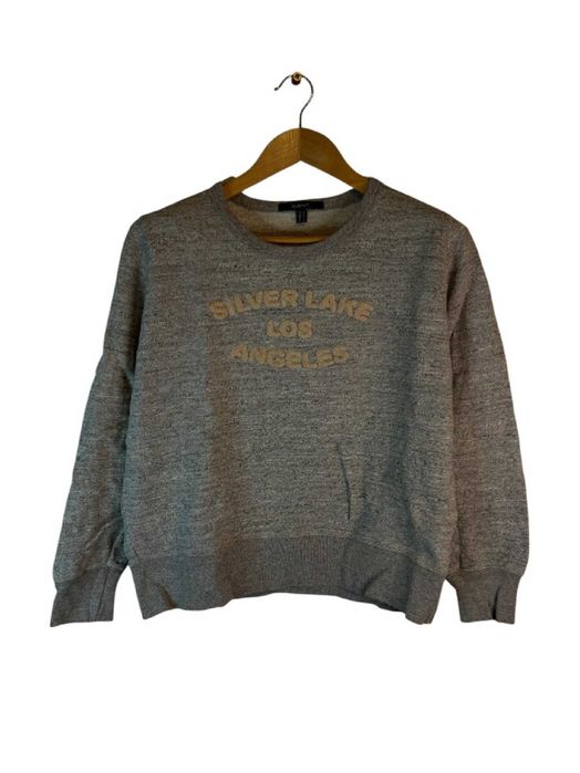 Bluza damska Gant szara duże logo s