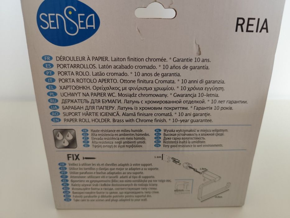 Suporte Rolo de Papel Higiénico