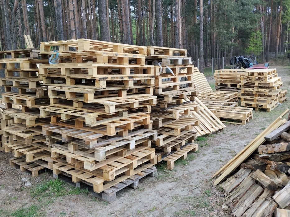 Palety jednorazowe różne rozmiary opał