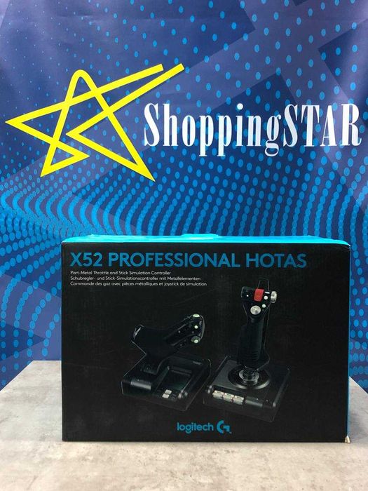 Джойстик Logitech G Saitek X52 Pro Flight Control System • Новий!