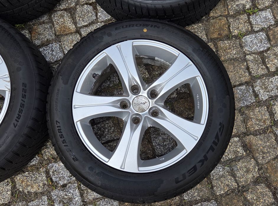 Felgi Autec 17 5x120 Opony 225/55 Volkswagen Transporter, BMW,Insignia