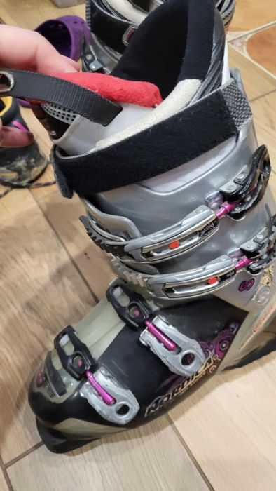 buty narciarskie nordica srebrne 305 mm buty na narty