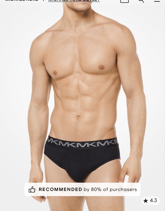 Набір чоловічих трусів брифи michael kors