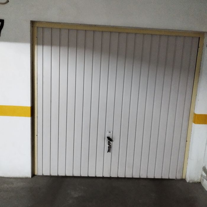 Portao garagem manual