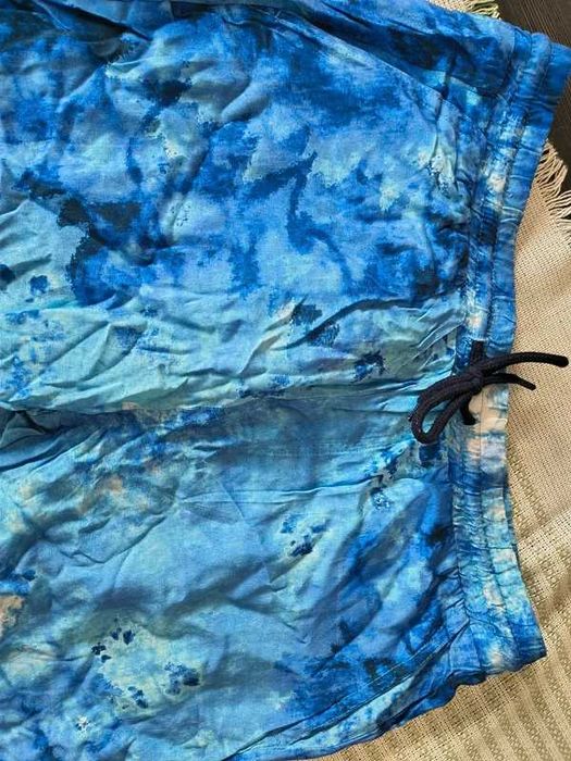 Spodenki szorty męskie niebieskie tie dye r.32