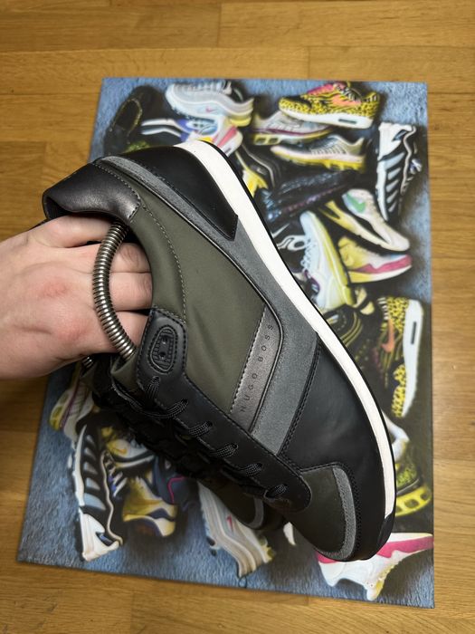 Кросівки Hugo Boss Maze Low Sneakers Black Розмір 42 (26.5 см устілка)