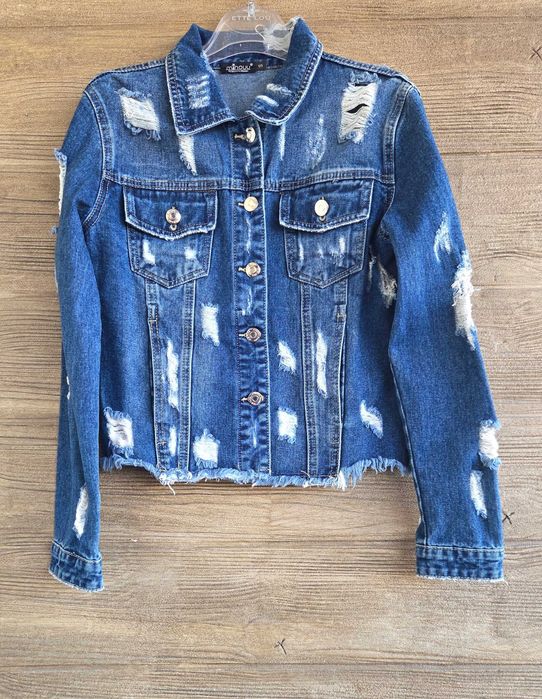 Kurtka damska jeansowa katana Minouu S 36