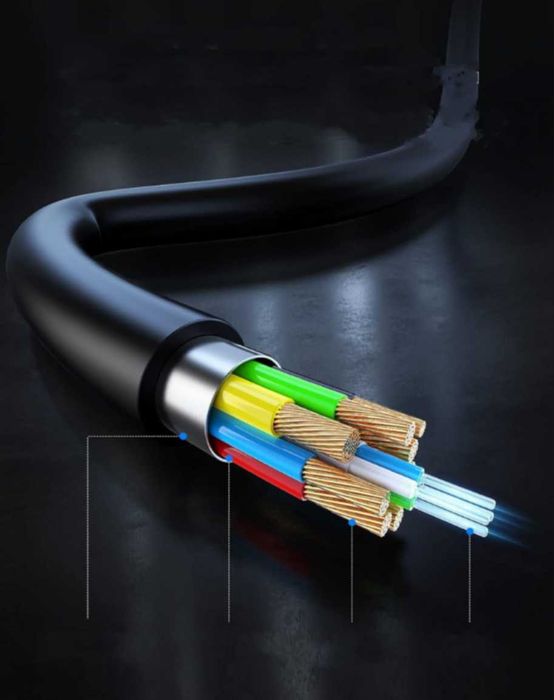 Kabel optyczny HDMI 2.1 10 m ultra wysoka jakość