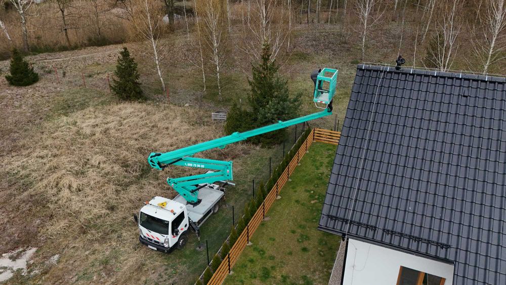 Wynajem podnośnika koszowego 24 m z operatorem – usługi wysokościowe
