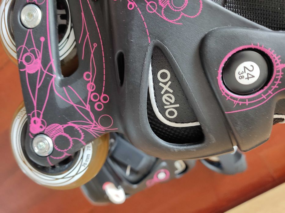 Patins em linha oxelo