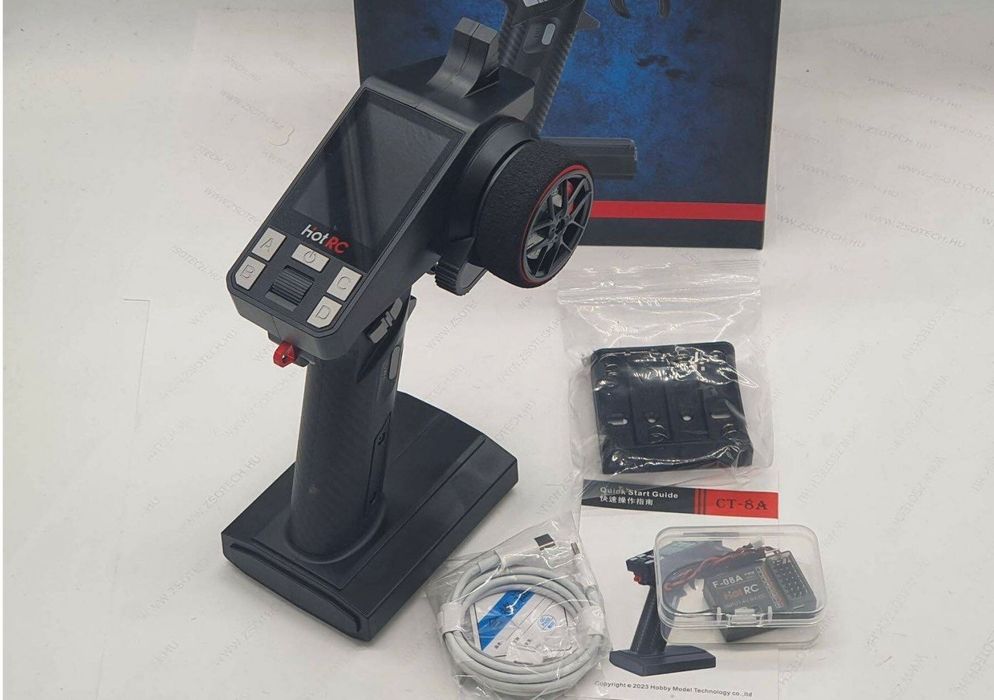Пульт дистанционного управления HotRC CT-8A 8CH 2,4 ГГц F-08A PWM GFSK