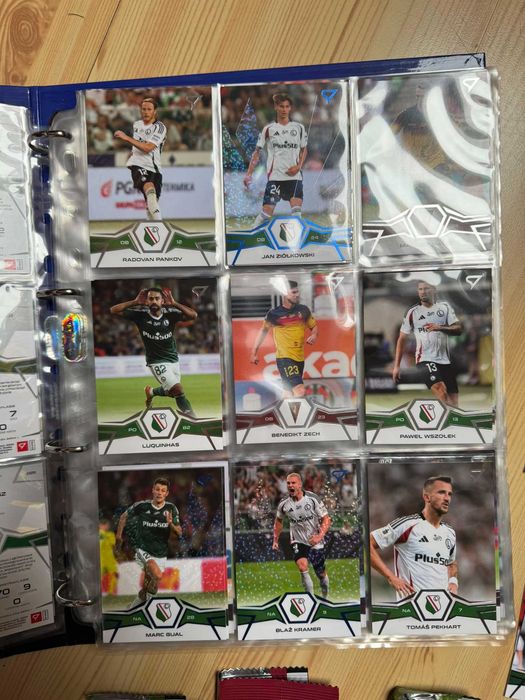 Album Sportzoo Ekstraklasa Seria 1 2024/2025 ponad 200 kart + dodatki