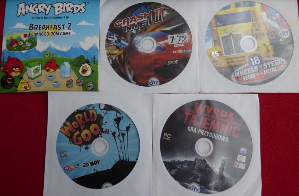 Gry PC - Harry Potter, Crash Time II, World of Goo