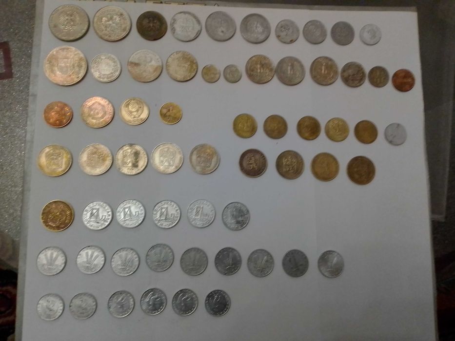 Stare monety polskie i zagraniczne z domowego kolekcjonerstwa