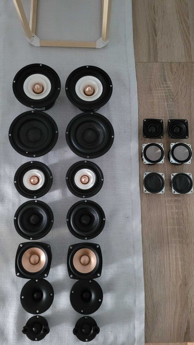 Głośniki 4" 116mm 4ohm 40W 4 cale calowe subwoofer woofer