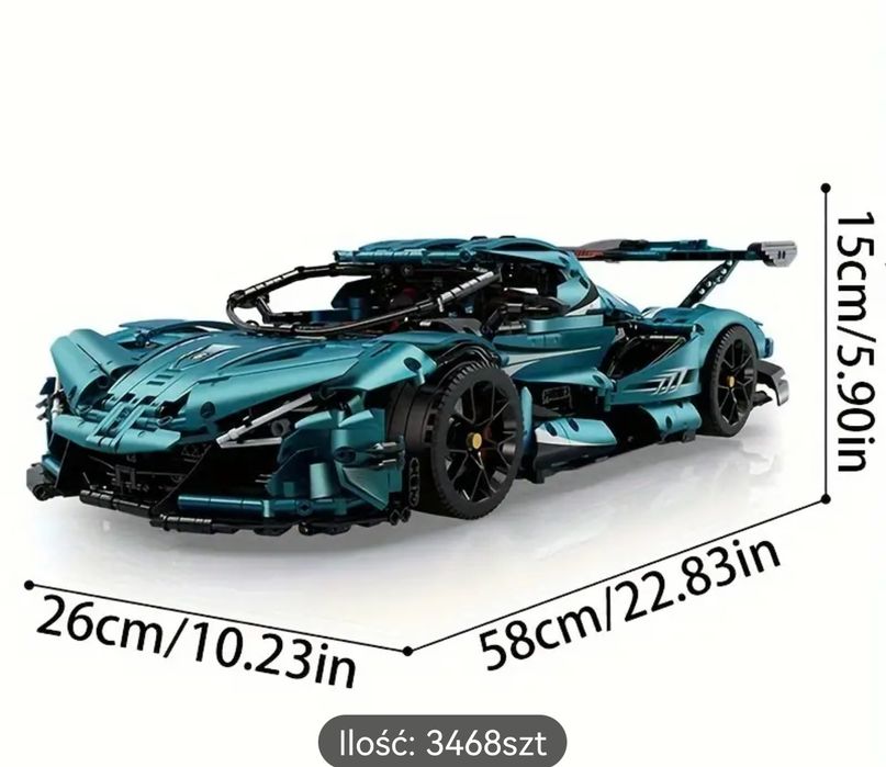 Nowe klocki konstrukcyjne / technic samochód komp. z LEGO