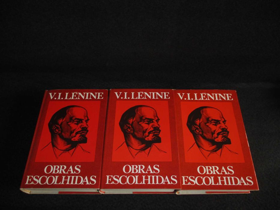 Livros Obras Escolhidas V. I. Lénine 3 Volumes