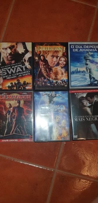 Dvds usados de criança e adulto