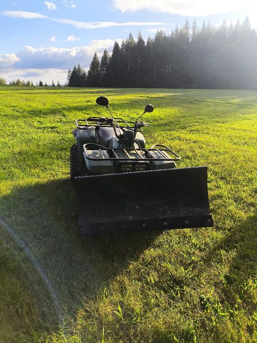Yamaha grizzly 350 wciągarka pług do śniegu