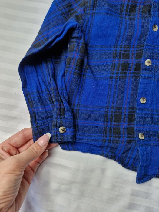 Koszula w kratę 104cm 3-4 latka