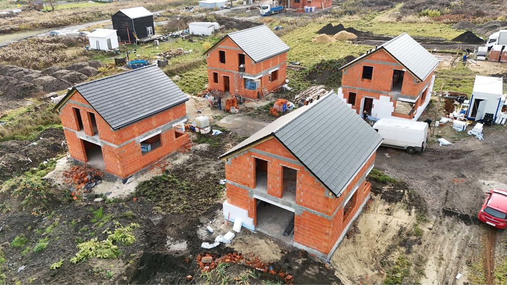 Dom Wolnostojący Ruda Slaska Wirecka Stan Surowy zamkniety z docieplem