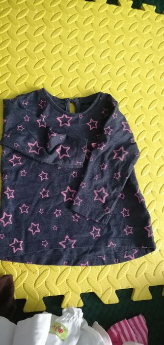 Bluzka długi rękaw Primark na 6-9miesiecy