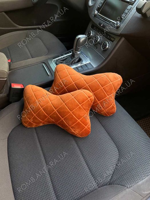 ПРЕМІУМ Подушки на підголовник / Авто подушечки в машину / Автоподушка