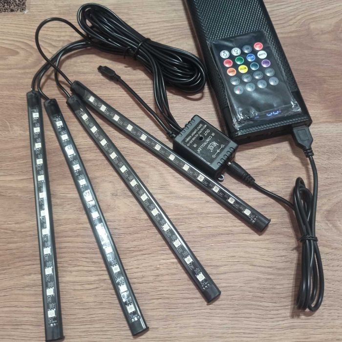 Универсальная Led подсветка для мебели, салона автомобиля, телевизоров