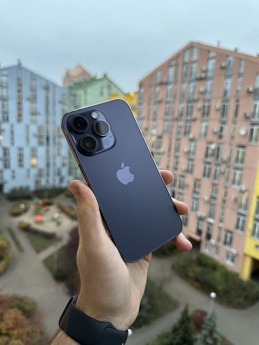 92% Аккум Идеал iPhone 14 Pro 128Gb Deep Purple Neverlock Айфон про