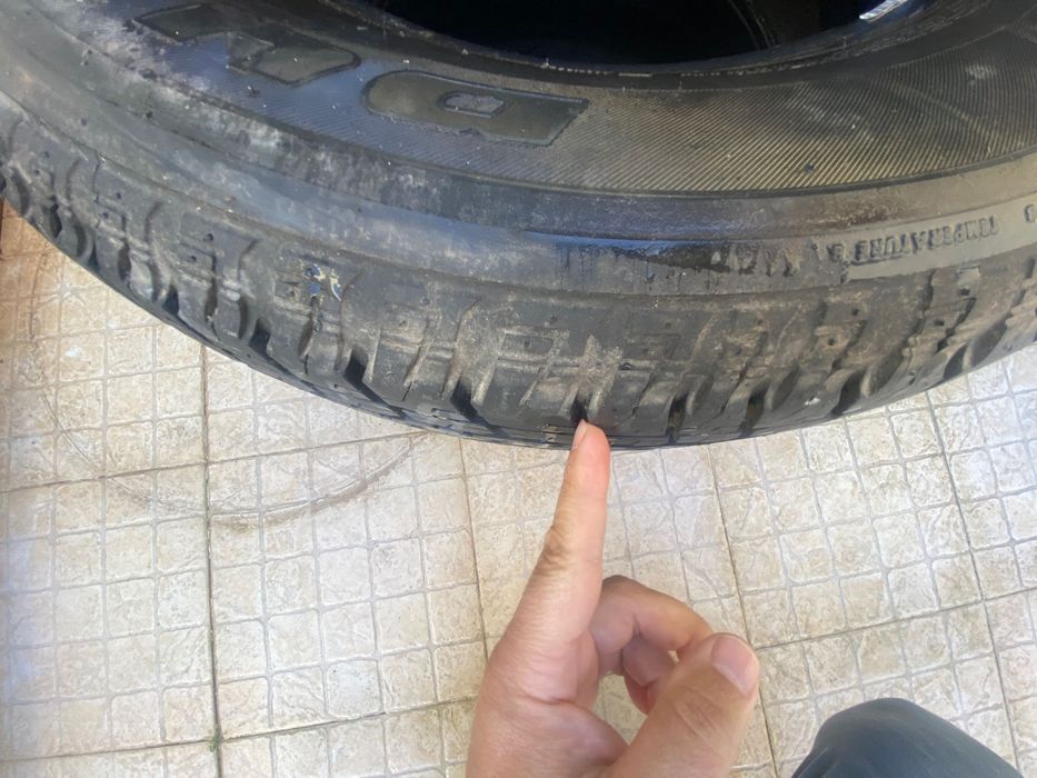 OPORTUNIDADE - 5 Pneus Bridgestone Dueler H/T P265/65R17 Semi-novos