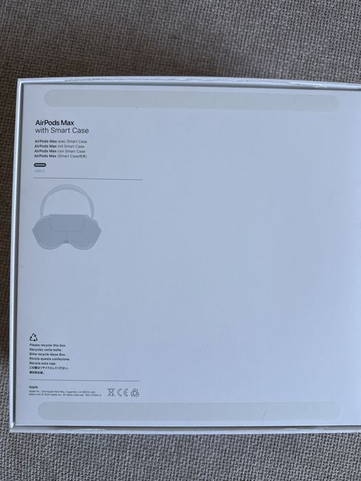 Apple AirPods Max 2gen USB-C A3184 (Midnight) повний комплект в ідеалі Навушники та чохол в ідеальному стані, майже як нові.