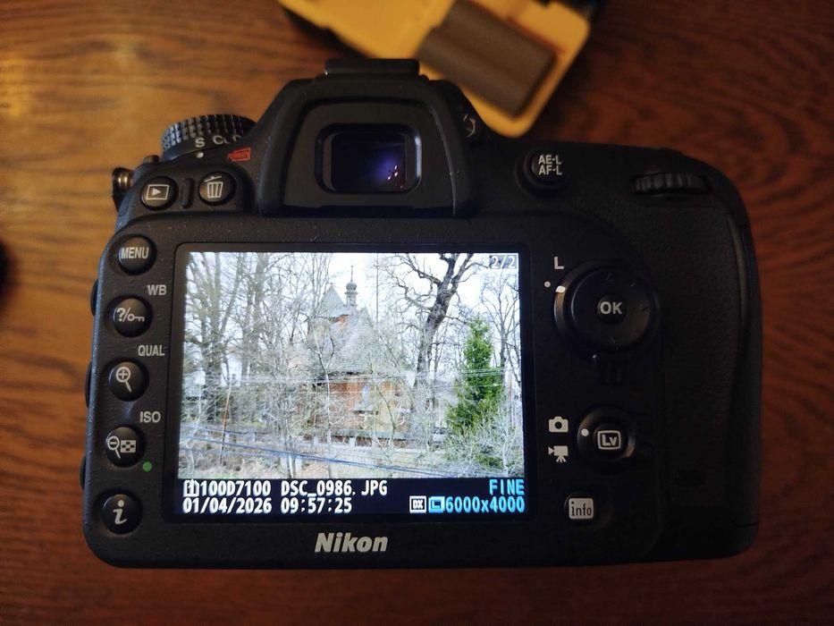 Nikon D7100 + 18-140 VR | TYLKO 1240 zdjęć! | komplet | jak nowy