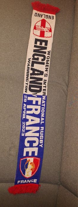 szalik piłkarski Rugby International England&France