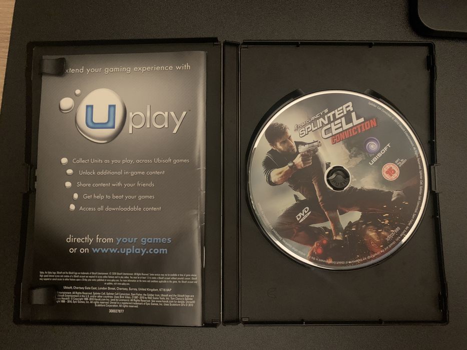 Jogo PC Splinter cell Conviction