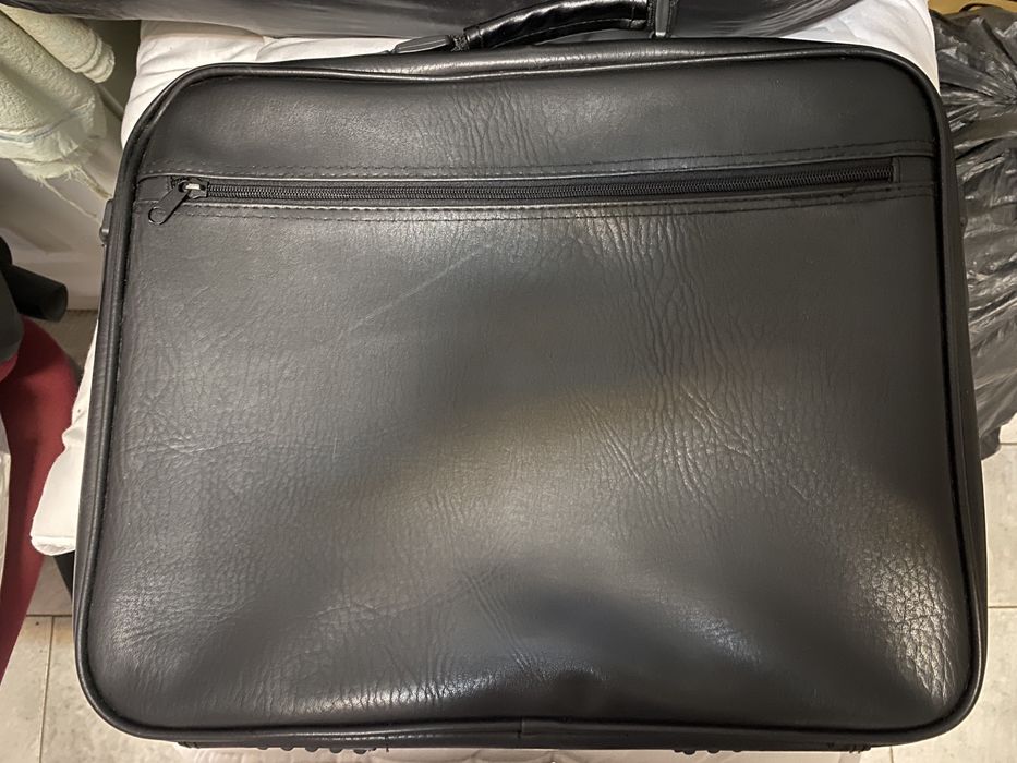 Mala computador portátil estilo pele 15”